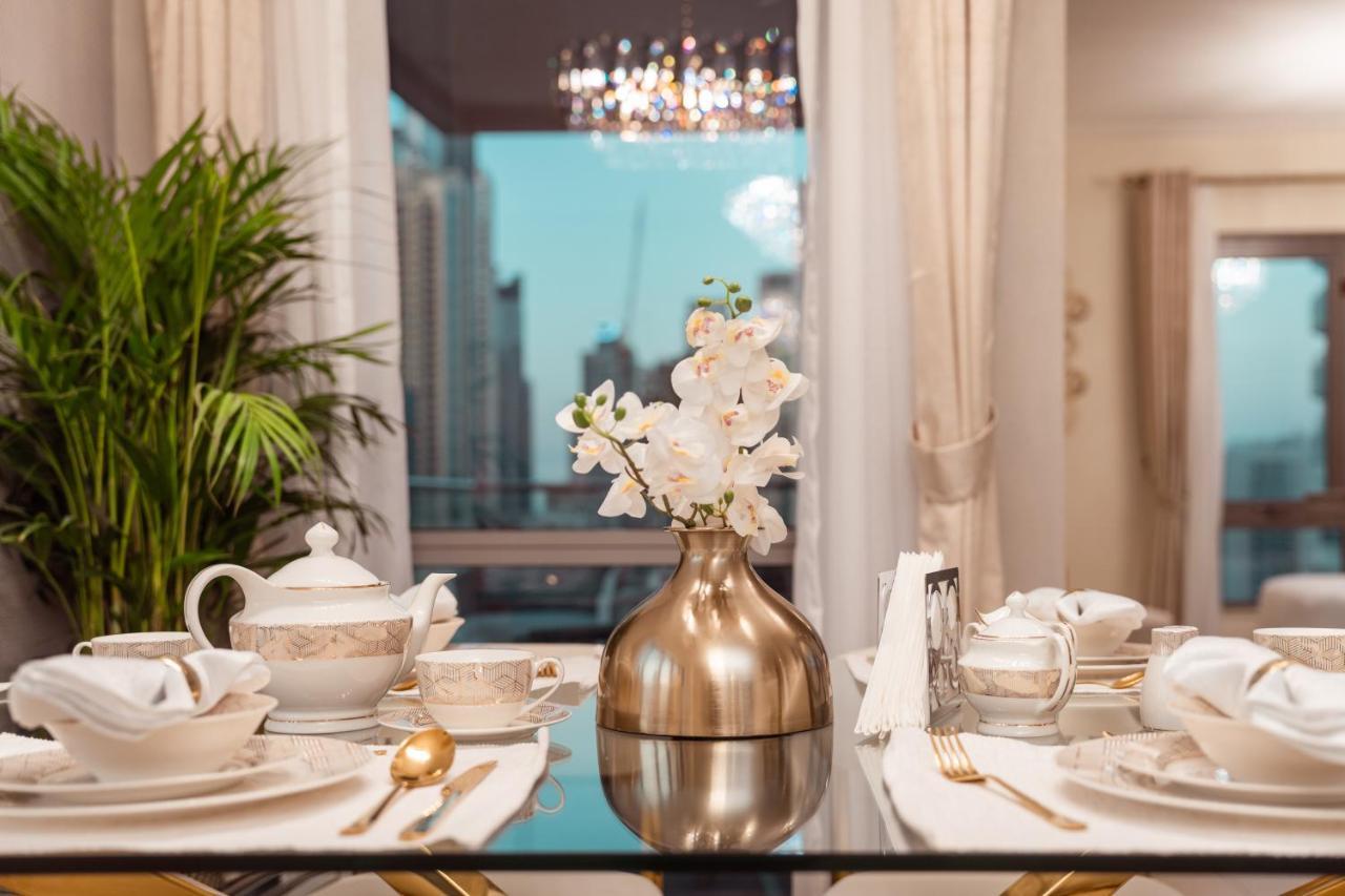 Elite Royal Apartment - Panoramic Full Burj Khalifa, Fountain & Skyline View - Baron Dubai Exterior foto